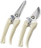 two pack Garden Flower Scissors,Lightweight Hand Pruners Make Cut Smooth & Clean,Premium Plant Shears,Powerful Trimmer Applied to Flowers,Branches...