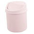 Plastic Tiny Waste Bin, Desktop Mini Trash Can with Swing Lid, Pink...