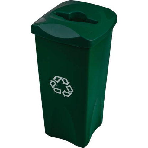 Rubbermaid Commercial Products Untouchable Recycling Duel Stream Lid, Green (1788375)...
