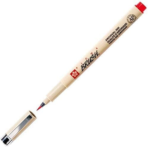 Sakura Pigma Brush 8 Color Set Water based pigment with brush nib...