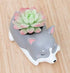 Husky Dog Succulent Planter Pot,use for Office House Balcony Landscape Creative Decorative Flower Pots (Husky)...