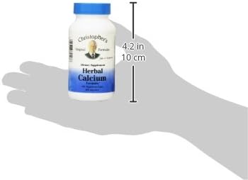 Dr Christopher's Formula Herbal Calcium Formula, 400 mg, 100 Count...
