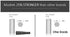 New Blind Wand/Rod - Color White- High Strength (12" Clear 4 Pack)...