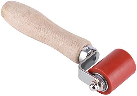 Yosoo Hand Roller 40mm Silicone High Temperature Resistant Seam Hand Pressure Roller Roofing PVC Welding Tool...