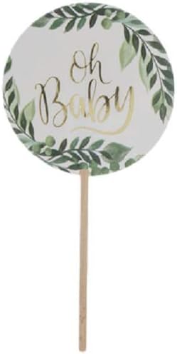 Oh Baby Cupcake Toppers Baby Shower Party Supplies Picks 24 Count...