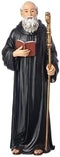 Roman Joseph's Studio Inc., St. Benedict Figure, Renaissance Collection, 6.25" H, Resin and Stone, Religious Gift, Decoration, Collection, Durable...