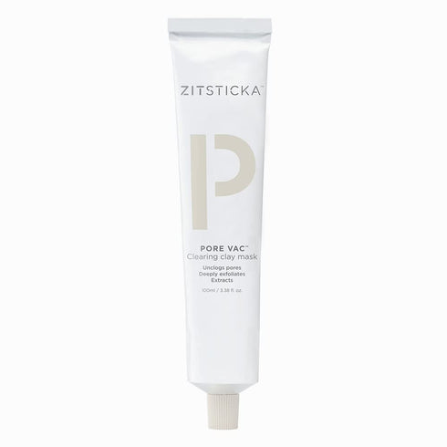 ZitSticka PORE VAC, Acid-Rich Clay Mask To Vacuum Pores + Smooth Texture | Derm-Backed (100 ml)...