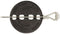 Imperial Manufacturing Damper 3" Dia. Cast Iron, 1...