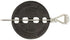 Imperial Manufacturing Damper 3" Dia. Cast Iron, 1...