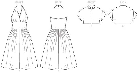 Butterick B6682A5 Women's Vintage Dress and Jacket Sewing Patterns, Sizes 6-14...