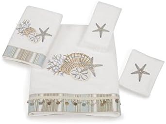 Avanti Linens Washcloth Soft & Absorbent Cotton Towel, White...