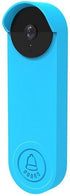 Silicone Case Doorbell Cover Weatherproof Protective Silicone for Google Nest Doorbell Case Anti-UV (Black)...