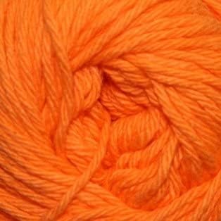 New in 2017 Lily Sugar 'n Cream Solids 100% Cotton Yarn ~ 2.5 oz. Skeins (Hot Orange #1628)......