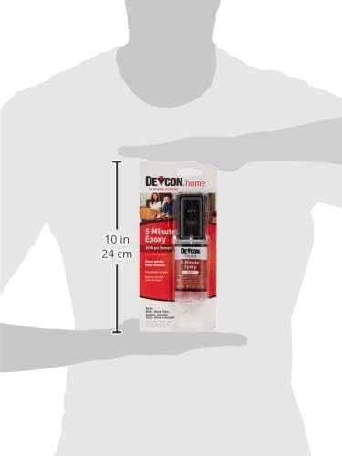 Devcon S205 5-Minute Epoxy Glue, 1 oz....