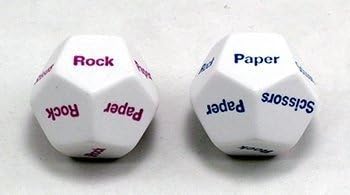 Koplow Games Rock Paper Scissors d12 Dice (2)...