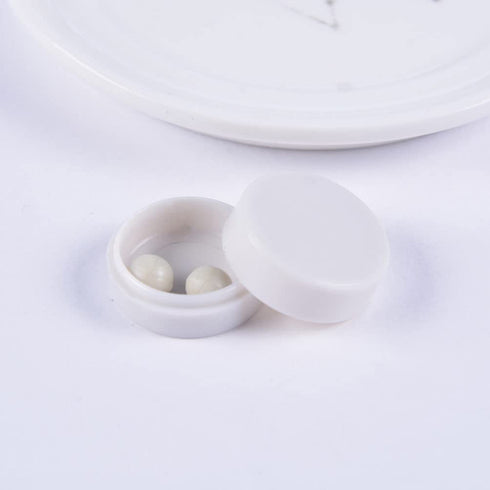 Gadpiparty 100Pcs 20MM Plastic Rattles Noise Maker Insert Rattle Toy Squeaker Ring Box Repair Baby Toy Rattle Box Repair Fix for Baby Pet Dog...