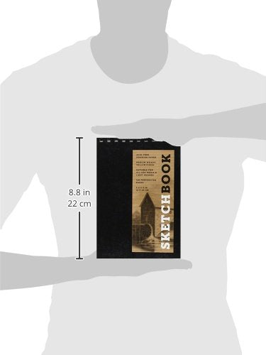 Sketchbook 5.5 x 8" Fliptop Landscape Black Spiral Hardcover Mixed Media Sketchbook for Drawing, Acid-Free Quality Paper (128 pages) - Union Squar...