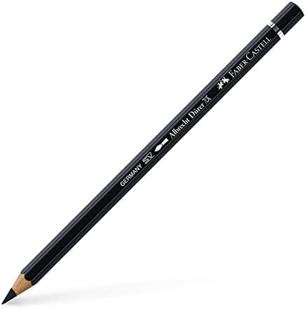 Faber-Castell Coloured Pencil A.DUERER 99, Black...