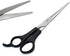 AAProTool Stainless Steel Cutting Part Black Plastic Handle Hair Scissors 6.7"...