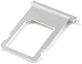MMOBIEL SIM Card Slot Tray Holder Replacement Compatible with iPhone 6 2014 - Incl. SIM Pin - Silver...