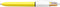 Bic 949898 4 Colours Sun Retractable Ballpoint Pen (1 mm Blister Pack), pink...