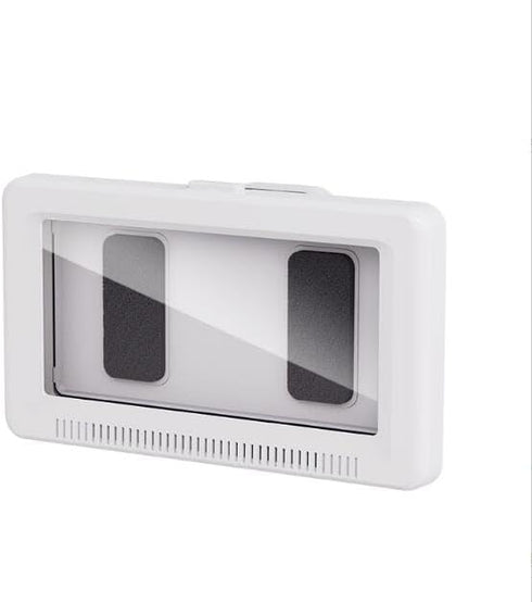 Upgraded 360° 3D Universal Waterproof Phone Case Bathroom Shower Phone Holder Wall Mounted with Touch Screen Shower Accessories Case Wall Mount in...