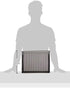 U Brands Mesh Steel Desktop Hanging File Holder, Letter Size, 12.4" x 9.53" x 5.5", Black - 457U00-06...