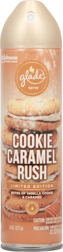 Glade Air Freshener, Room Spray, Cookie Caramel Rush, 8 Oz...