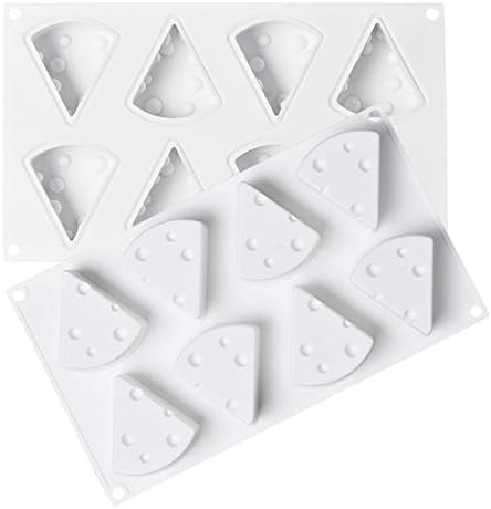 OCPO KITCHEN Cheese Silicone Baking Mold for Mousse Cake, CheeseCake, French Dessert, Pastry, Chocolate, Ice Cream, Pudding, Cake Decoration Mold,...