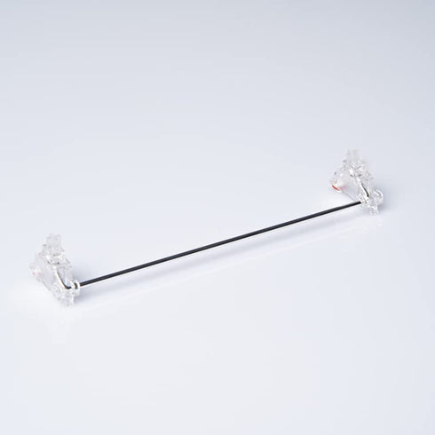 GATERON PC Screw in Crystal Stabilizer RGB Set 7U 6.25U 2U for 60% MX Mechanical Keyboard...