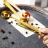 3 PCS Coffee Scoop with Clip 2 in 1 Stainless Steel 1 tbsp Ground Measuring Spoon with Bag Clip for Coffee Tea...