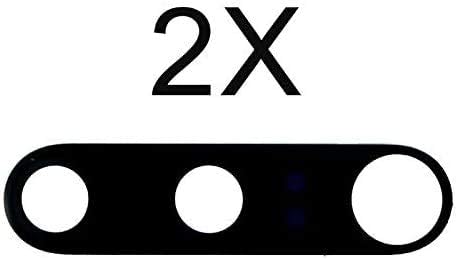 2X Back Glass Camera Lens Cover with Adhesive Replacement Compatible with Xiaomi Mi Note 10 6.47 inch...