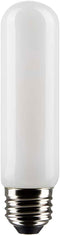 Satco 8-Watt LED E26 Light Bulb, 2700K, 15000 Hour Rating, Dimmable, Frost...