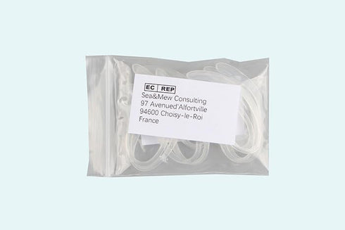 10PCS Bluetooth Headset Earpiece Universal Receiver Clip 360 Degree Rotate Clamp Holder Earhooks Ear Loop Replacement (6mm - Clear)...