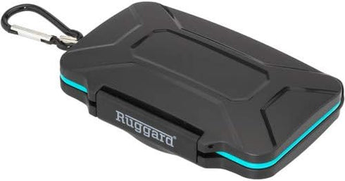 Ruggard Leda Memory Card Case for SD & microSD Cards (Black)...