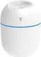 Ultrasonic 220ml Mini Humidifier Aroma Oil Diffuser USB Cool Mist Humidifier with Colorful Night Light for Home Car,Kitchen (White)...