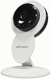 Emerson Wifi Indoor Home Security Surveillance Camera, Two Way Audio, Night Vision, Motion Detection, 1080P, ER108001...