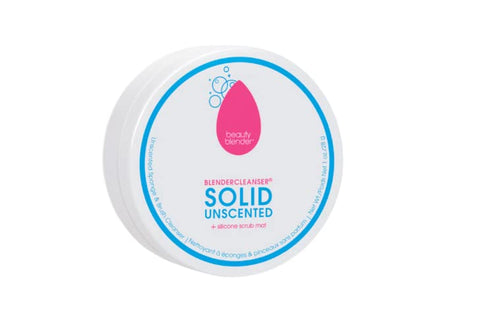 Beautyblender® | Blendercleanser® Solid Unscented Makeup Sponge & Brush Cleanser + Silicone Scrub Mat | Professional Cleansing Tool, Makeup Sponge...