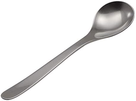 Sori Yanagi Simple Form Cutlery for Easy Use, Tsubamesanjo Stainless Steel, Teaspoon, Sleek Design for a Smooth Mouth, Dishwasher Safe, Brushed Fi...