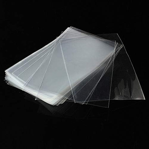 BeeSpring Recipe Card Covers. Clear Vinyl 3 x 5 Inch Kitchen Recipe Card Protectors, 3 x 5 Inch Set of 48...