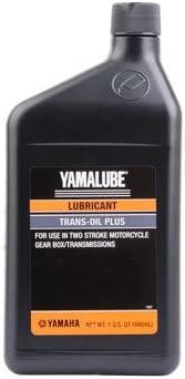 Yamaha Original OEM Yamalube Acc-Trans-PL-US Transmission Oil Plus for 2 Stroke Gear Box/Transmissions Yamalube OEM - 1 Quart...