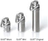 GUS Original Pill Fob, Made in USA, Stainless Steel Keychain Pill Holder, AAA Battery Holder...