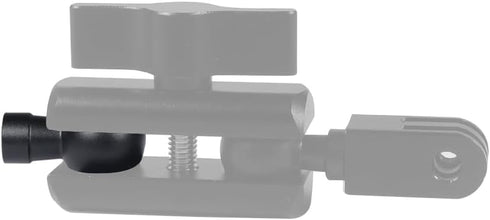 Aluminum 17MM Ball Head Mount 1/4" Screw Male/Female Adapter for Action Camera Phone Stand GPS Holder Bracket...