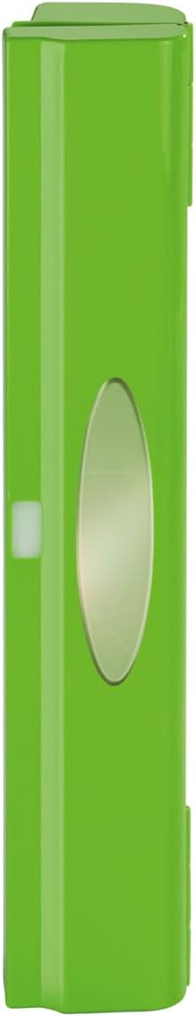 WENKO Plastic Wrap Dispenser with Cutter, Saran Film Holder, Refillable Aluminum Foil Wrap Dispenser with Slide Cutter for Kitchen Organization, 1...