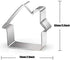 3.5 inch House Biscuit Cookie Cutter - Stainless Steel...