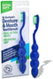Dr. B Dental Solutions Ergonomic Denture Toothbrush Extra Soft Bristles, Removes Stains & Odor Precision Design for Implants & Overdentures Single...