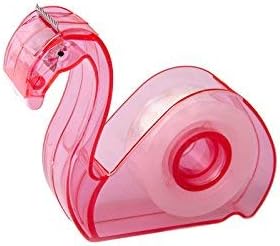 Flamingo Sticky Tape Dispenser Plastic Home Office Stationery Novelty Gift...