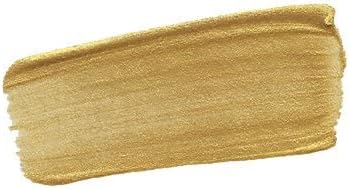 Golden Fluid Acrylic, 4 ounce bottle, Iridescent Bright Gold Fine...