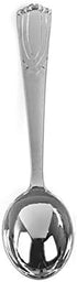 Premium Silver Plastic Soup Spoons Cutlery Collection (Pack of 24) - Perfect for Parties, Catered Events & Effortless Cleanup...