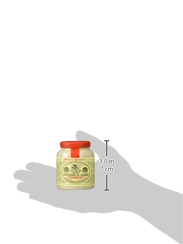 Pommery Mustard Meaux Moutarde in Pottery Crock, 3.5 oz...